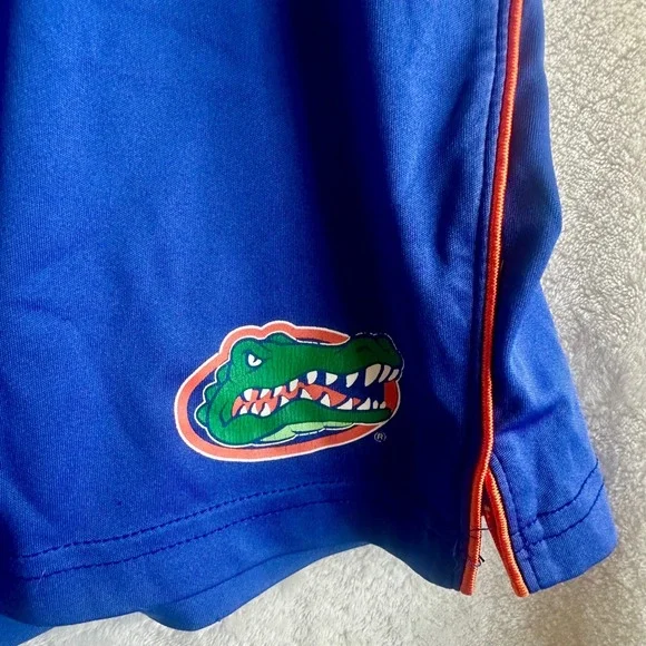 Colosseum Athletics Royal Blue Orange Florida Gators Drawstring Running Shorts L - Picture 3 of 7